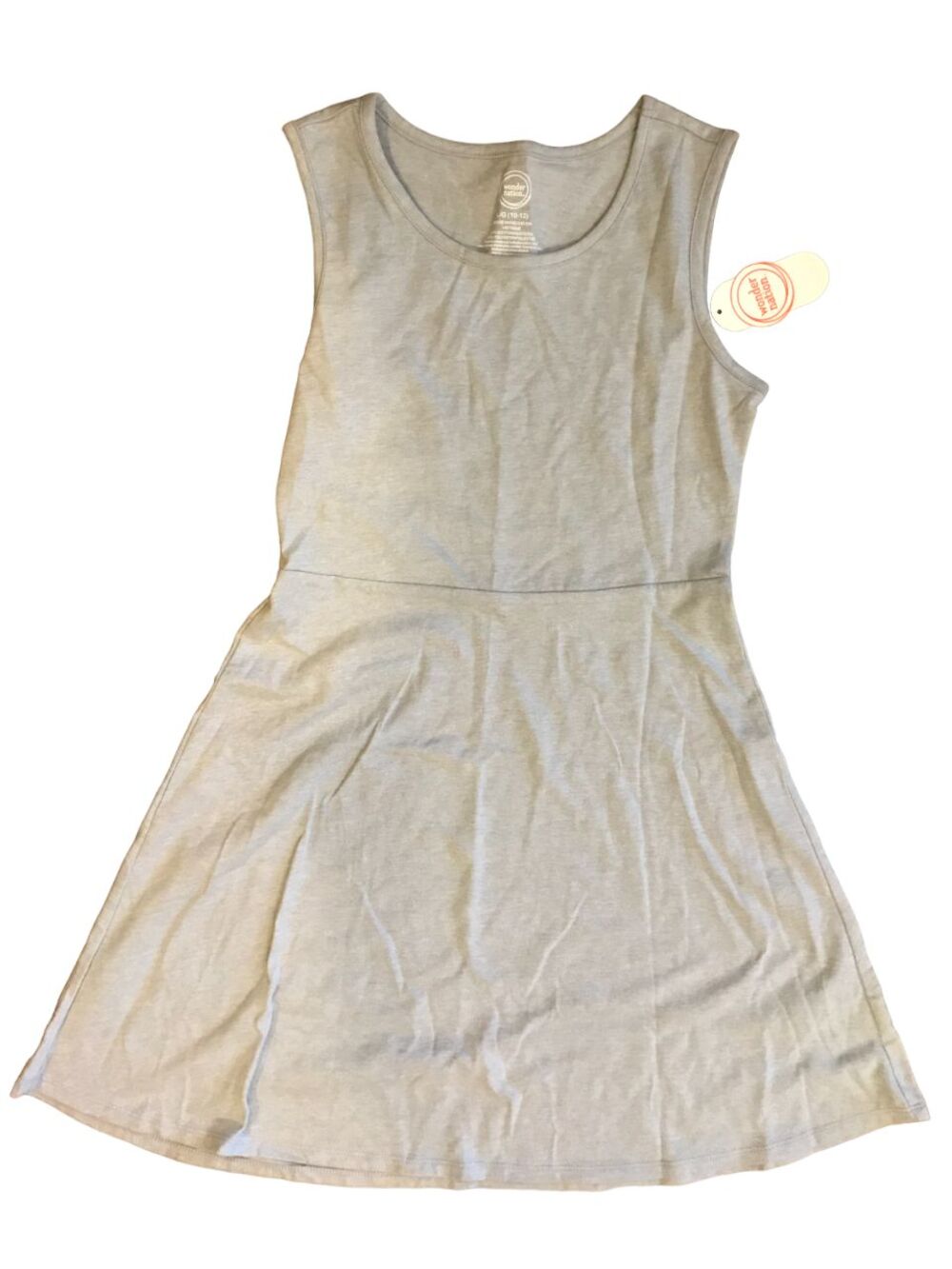 Girl's Large 10-12 Sundress Wonder Nation Gray